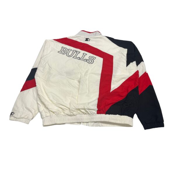 Chicago Bulls Starter Black Label Jacket - Size XL - Image 2