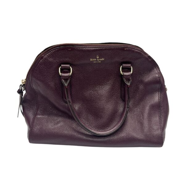 AUTHENTIC Kate Spade Larchmont Reiley Leather Satchel Purse Bag - Image 2