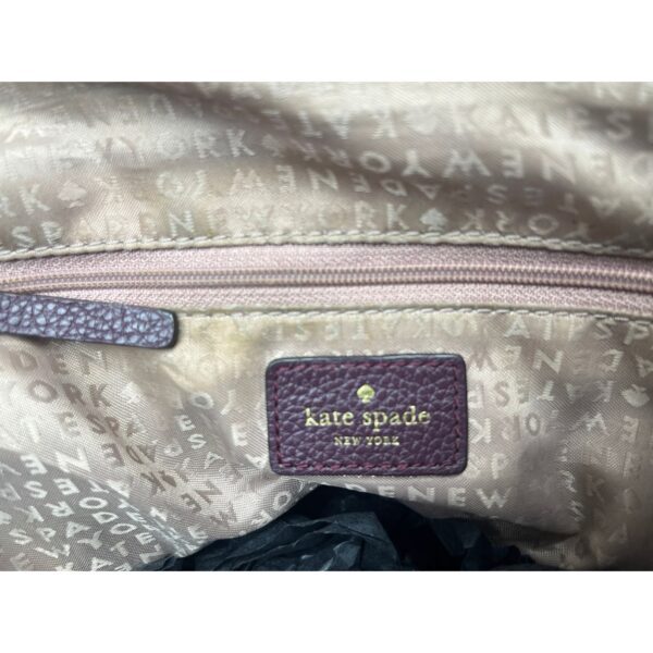 AUTHENTIC Kate Spade Larchmont Reiley Leather Satchel Purse Bag - Image 6