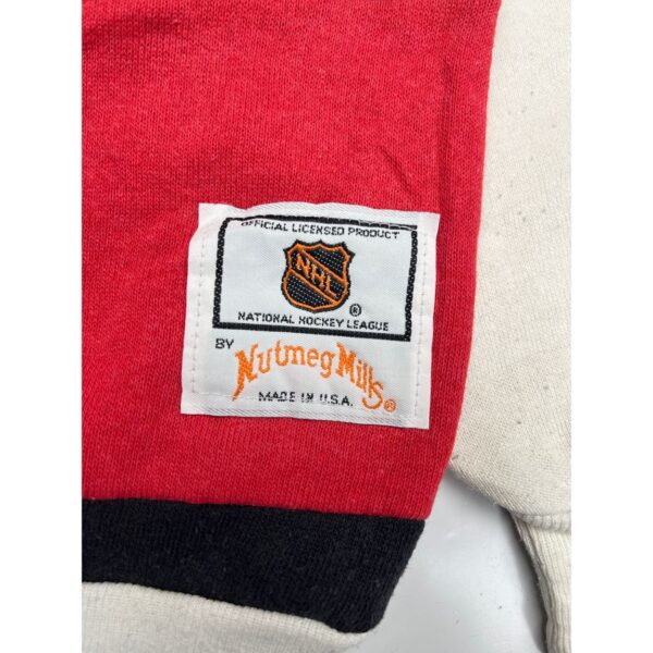 Chicago Blackhawks Mitchell & Ness NHL Crew Fleece Sweatshirt - Size XL - Image 5