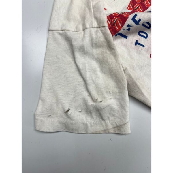 1989 Rolling Stones Steel Wheels Canadian Tour Concert T-Shirt Size L - Image 8