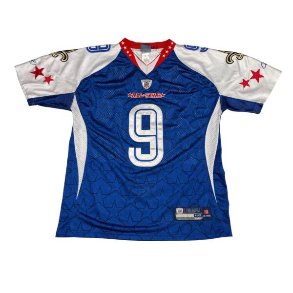 2010 NFL Pro Bowl Drew Brees All-Star Jersey Size 48 - Reebok Blue & White