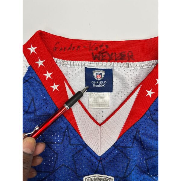 2010 NFL Pro Bowl Drew Brees All-Star Jersey Size 48 - Reebok Blue & White - Image 3
