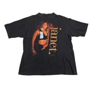 Janet Jackson 1993-94 World Tour T-Shirt Size XL Janet Era Concert Tee