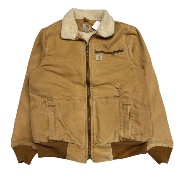RARE Carhartt Detroit Sherpa Jacket Wildwood Yellowstone Style -Size L