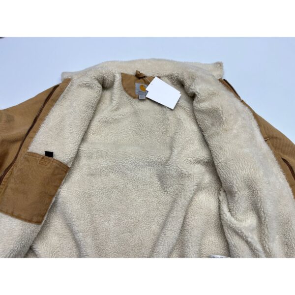 RARE Carhartt Detroit Sherpa Jacket Wildwood Yellowstone Style -Size L - Image 5