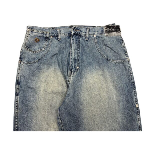 Vintage VOKAL Ripped Baggy Jeans | Size 36 | Y2K Hip-Hop Streetwear - Image 3