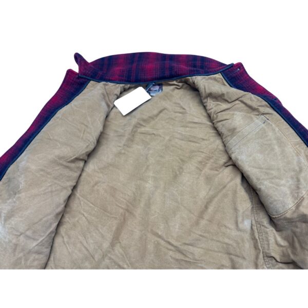 RARE 1950s Woolrich Mackinaw Plaid Hunting Jacket | Size 40 | Made in USA - Image 8