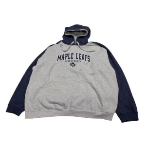 Vintage Toronto Maple Leafs Boxy Hoodie | NHL | Size 2XL