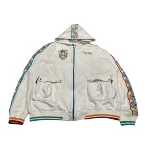 RARE Vintage Coogi Hoodie Size 3XL | Embroidered | Full Zip | Y2K Hip-Hop