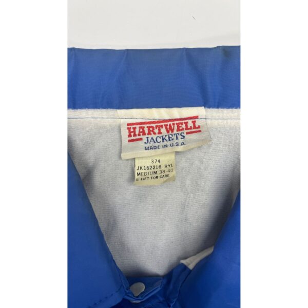 Vintage 80's Hartwell Kentucky Lightweight Windbreaker Jacket - Size Medium - Image 4