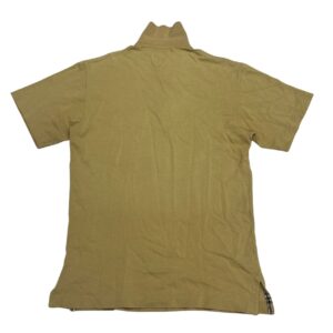 Burberrys Vintage Beige Short Sleeve Polo Shirt - Size Small