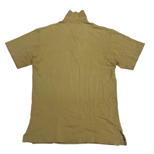 Burberrys Vintage Beige Short Sleeve Polo Shirt - Size Small - Image 2