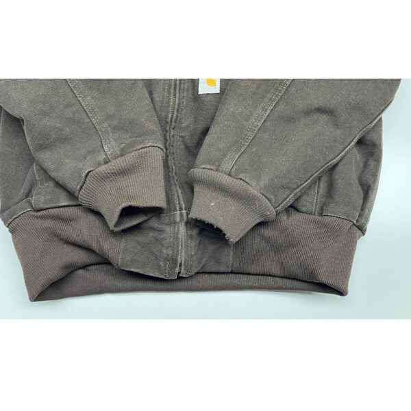 Vintage Carhartt J130 DKB Quilted Hooded Duck Jacket - Size M - Made in Mexico - Image 6