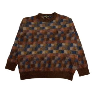 Vintage Andean Tradition Wool Sweater - Made in Peru - Size XL