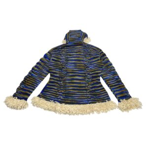 Artesanias Ishka Zip Wool Sweater Hoodie – One Size