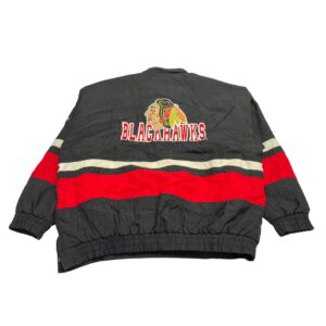 Vintage 1990s Chicago Blackhawks NHL Hockey Jacket by Apex One - Men's XL