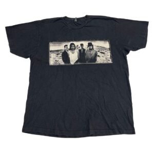 Rare Vintage U2 T-Shirt The Joshua Tree 1987 Europe Concert Tour - Size XL