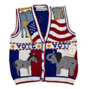 Belle Pointe Longaberger Cardigan Sweater Vest - Women's Size XL