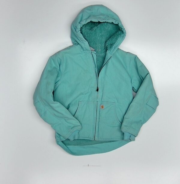 Carhartt Kids Teal Sherpa Lined Jacket