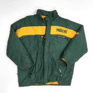 90's Green Bay Packers Official NFL Mens PUMA Hooded Jacket