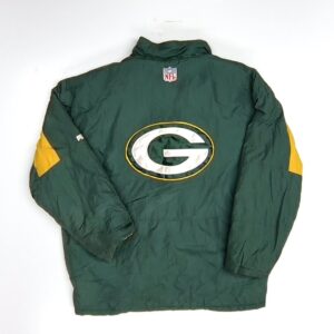 90's Green Bay Packers Official NFL Mens PUMA Hooded Jacket