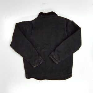 Carhartt Full Swing Black Canvas Fleece Lined Jacket