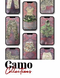 military, Camo vintage bazar collection