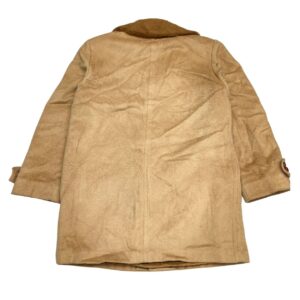 Vintage Sir Pendleton Wool Camel Sherpa Lined Trench Over Coat