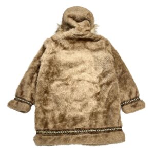Vintage Stearns Womens Goose Down Faux Fur Parka Anorak Jacket - Size M
