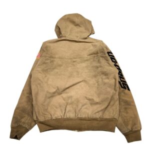 Vintage Snap-On Jacket Brown Canvas Bomber Lined - Limited edition - Size M