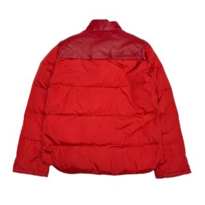 COACH Puffer Jacket with Leather Detailing - Size S