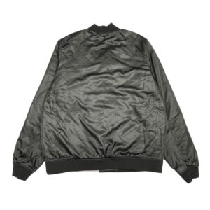 Air Jordan 11 Legacy Quilted Satin Bomber Jacket - Black/White - Size Large