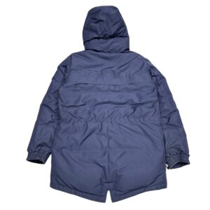 Moncler Charnier Men's Blue Logo Down Parka Jacket