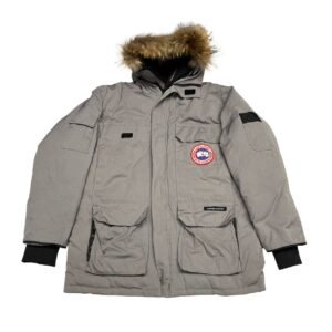 Canada Goose Men's Grey Down Filled Winter Jacket Size 2XL