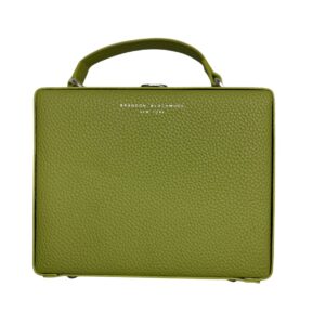Brandon Blackwood Leather Top Handle Bag - Green
