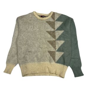 Vintage Samband of Iceland Pure New Wool Nordic Sweater - M