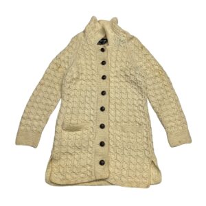 Vintage Standun Irish Handknit Wool Cardigan