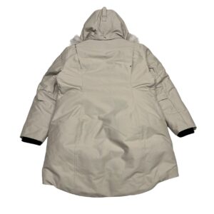 Women's NWT Moose Knuckles Stirling Hooded Fur Trim Parka Coat Jacket - Size 2XL