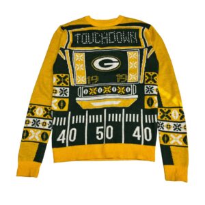 NFL Green Bay Packers Light-Up LED Ugly Sweater - Size Small