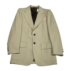 Vintage Sears Roebuck Blazer and Trouser Beige Suit
