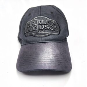 Harley-Davidson Men’s Black Cap – Motorcycle Biker Hat