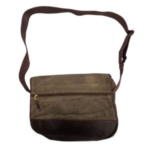 Vintage Leather Crossbody Bag – Old School Style, Durable & Timeless