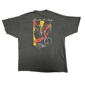 Vintage Planet Hollywood Sylvester Stallone Hercules O'clock T-Shirt XL Black