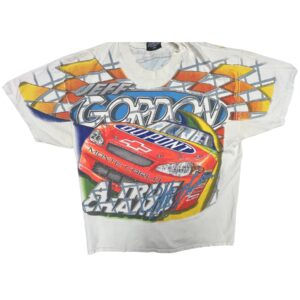Vintage 2000 NASCAR Jeff Gordon #24 All-Over Print T-Shirt XL Chase Authentic