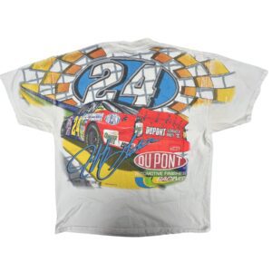 Vintage 2000 NASCAR Jeff Gordon #24 All-Over Print T-Shirt XL Chase Authentic