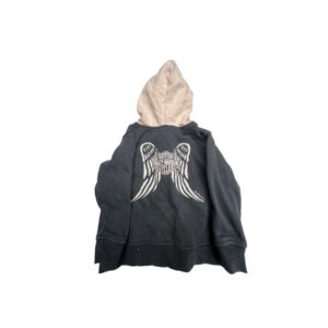 Harley-Davidson Toddler Hoodie 4T Pink & Black Pullover Sweatshirt