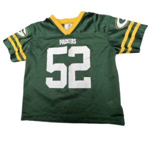Vintage Green Bay Packers #52 Matthews NFL Kids Jersey Smalls
