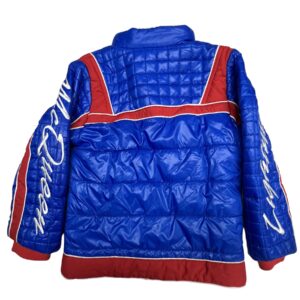 Lightning McQueen Puffer Jacket Blue & Red Kids Size 5/6