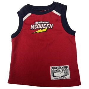 Lightning McQueen Kids Jersey 2T #95 Disney Cars Excellent Condition Ka-Chow! 🚗